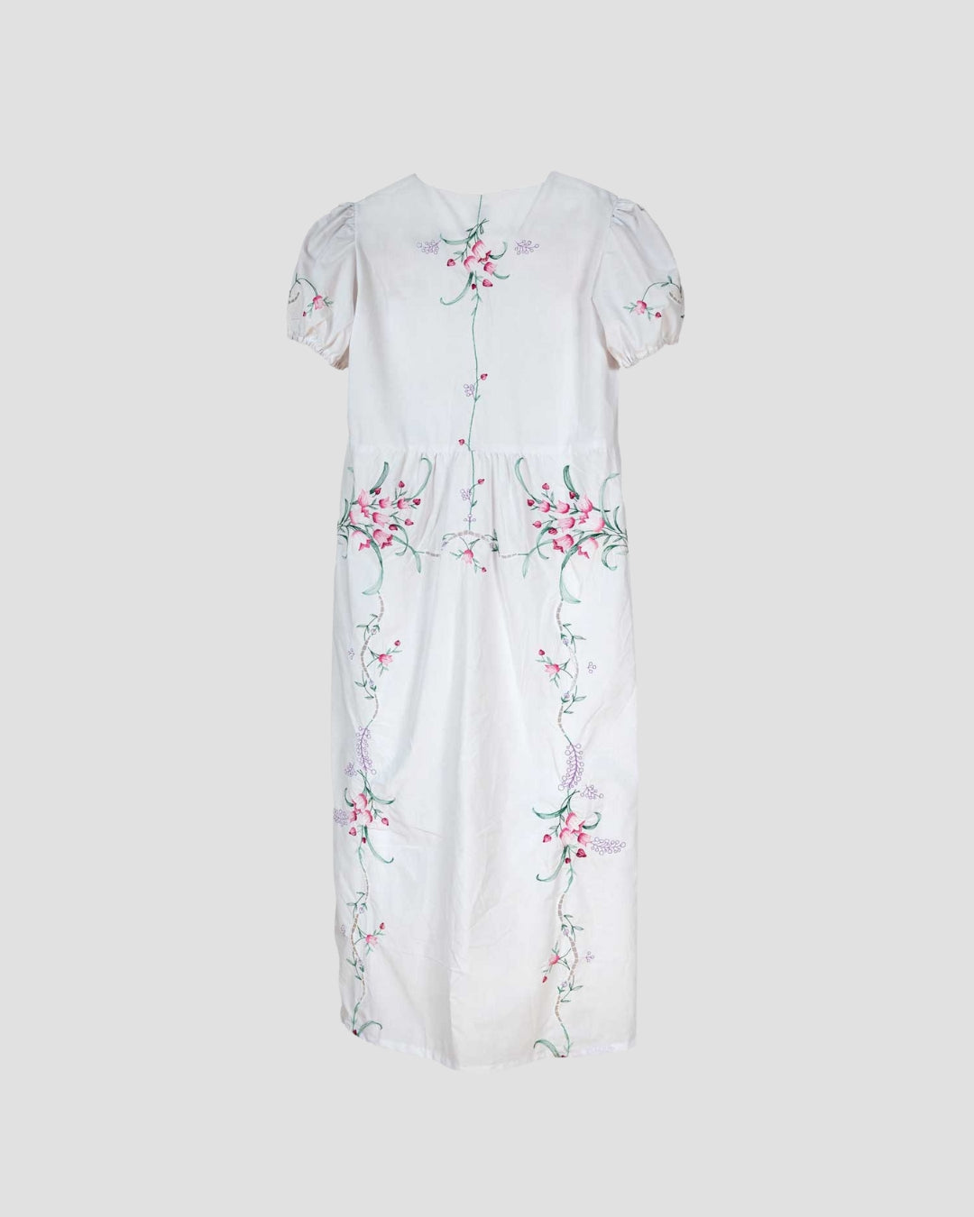 Tulip embroidery dress