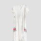 Ajour embroidery dress