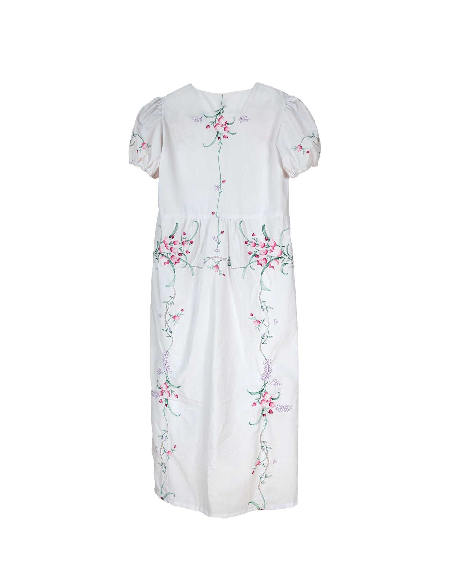 Tulip embroidery dress