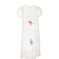 Ajour embroidery dress
