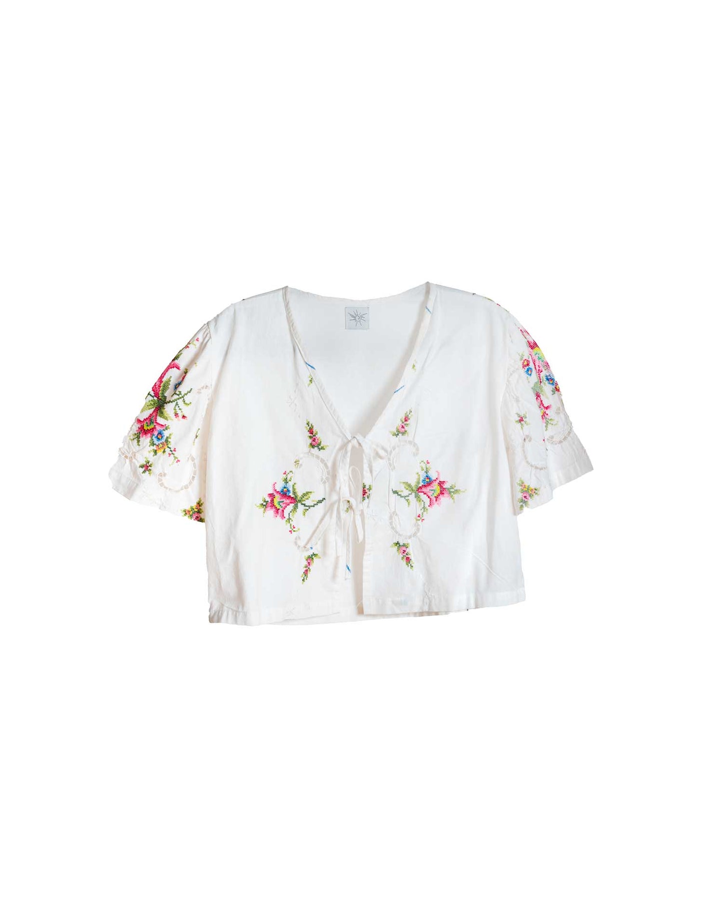 Cross stitch top