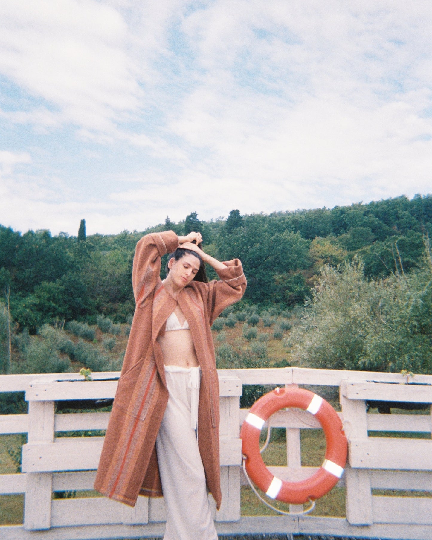 Vertical Stripes Trench