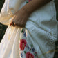 Ajour embroidery dress
