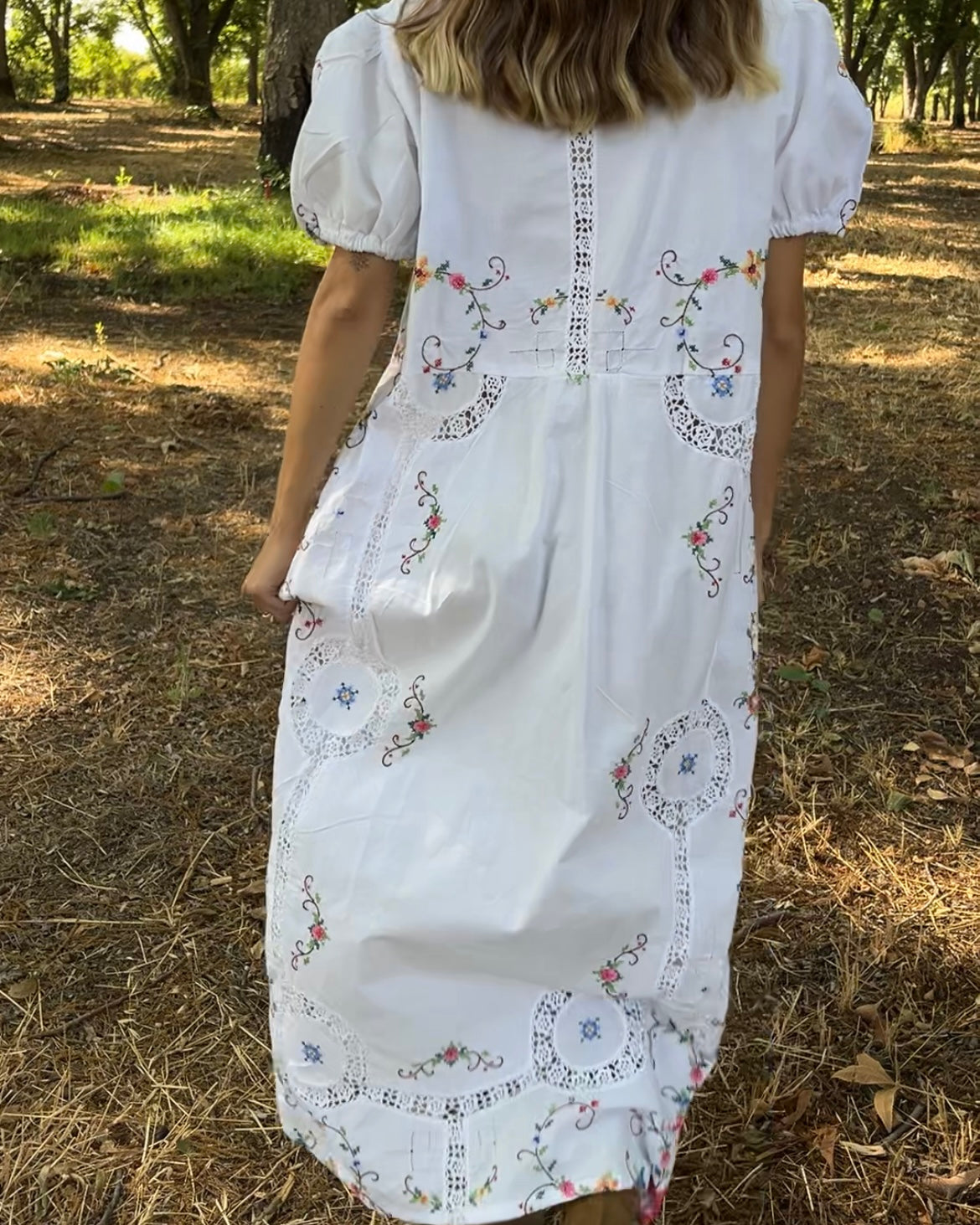 Cross stitch dress