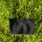 100% Alpaca Wool Hand Knit Top, Black